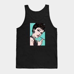 Audrey Hepburn Lichtenstein Tank Top